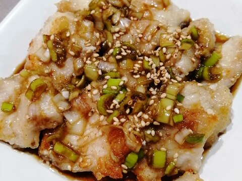 秒でなくなった！ムネ肉で作るやわらか油淋鶏